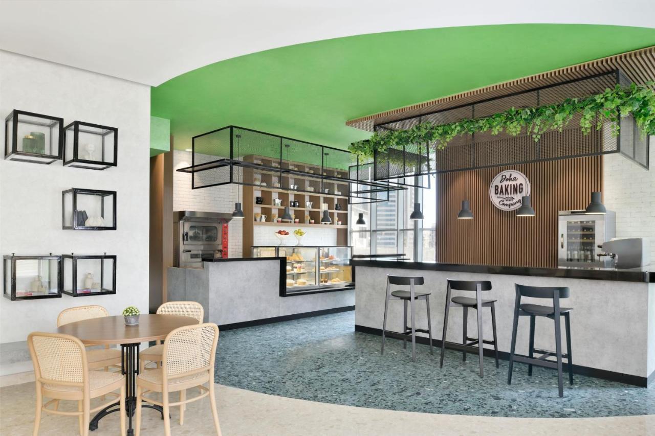 Element By Westin West Bay Doha Hotel Luaran gambar 3D Rendering of a Bakery